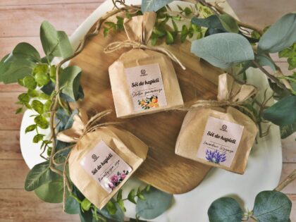 Aromatyzowana sól do kąpieli w woreczku eco