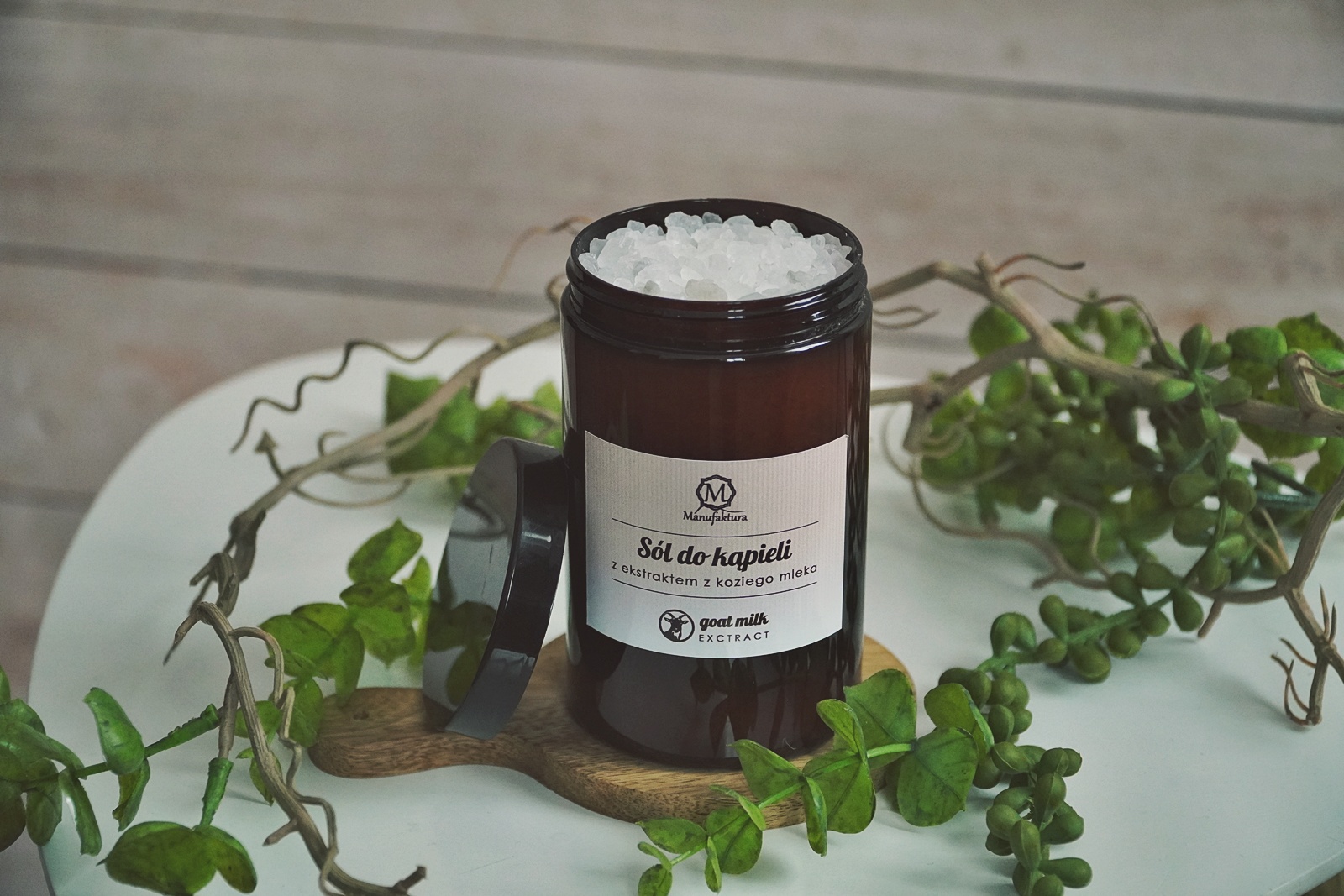 Aromatyzowana sól do kąpieli Kozie Mleko - obrazek 2