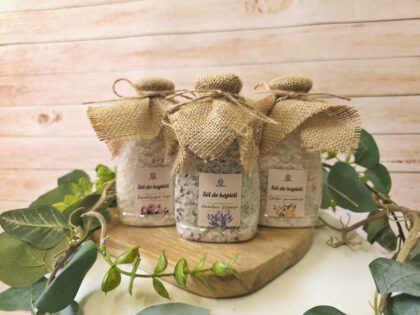 Aromatyzowana sól do kąpieli 400 g.